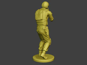china actual special forces pap 0007 3D Print Model