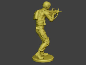 china actual special forces pap 0007 3D Print Model