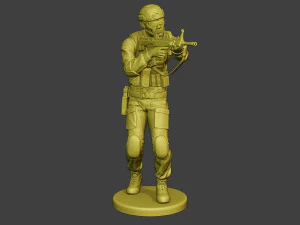 china actual special forces pap 0007 3D Print Model