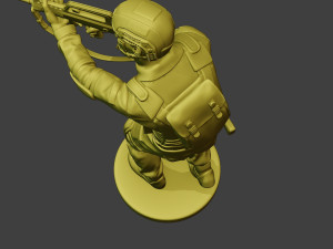 china actual special forces pap 0007 3D 프린트 모델