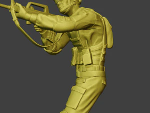 china actual special forces pap 0007 3D Print Model