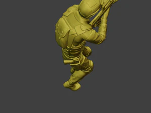 china actual special forces pap 0007 3D Print Model
