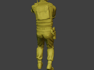 china actual special forces pap 0007 3D 프린트 모델