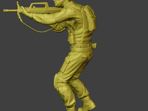 china actual special forces pap 0007 3D Print Model