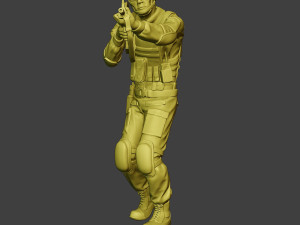 china actual special forces pap 0007 3D 프린트 모델