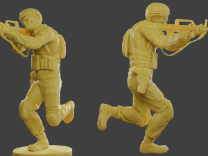 china actual special forces pap 0009 Modelo de impresión 3D