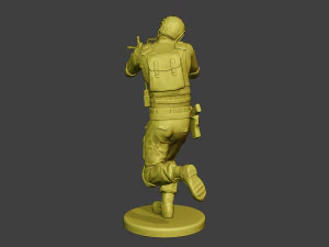 中国实际特种部队PAP 0009 3D 打印模型