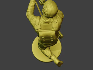 中国实际特种部队PAP 0009 3D 打印模型