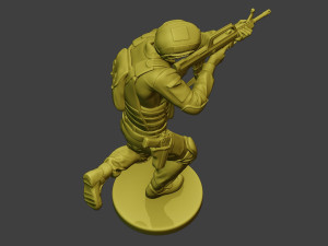 china actual special forces pap 0009 Modelo de impresión 3D