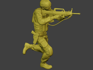 china actual special forces pap 0009 Modelo de impresión 3D