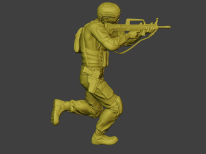 china actual special forces pap 0009 Modelo de impresión 3D