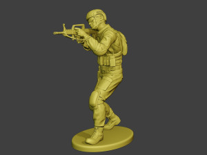 china actual special forces pap 0010 3D Print Model