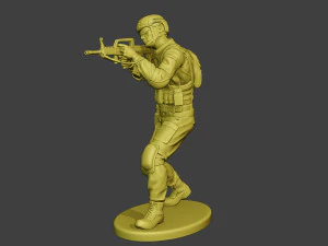china actual special forces pap 0010 3D Print Model