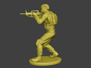 china actual special forces pap 0010 3D Print Model