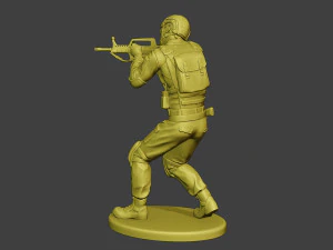 china actual special forces pap 0010 3D Print Model