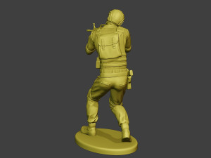 china actual special forces pap 0010 3D Print Model