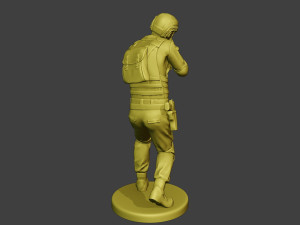 china actual special forces pap 0010 3D Print Model