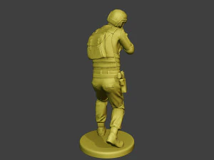 china actual special forces pap 0010 3D Print Model