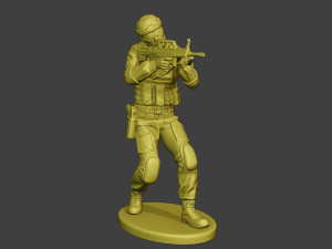 china actual special forces pap 0010 3D Print Model