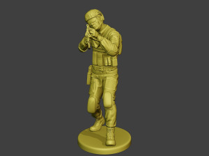 china actual special forces pap 0010 3D Print Model