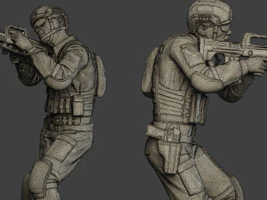 china actual special forces pap 0010 3D Print Model