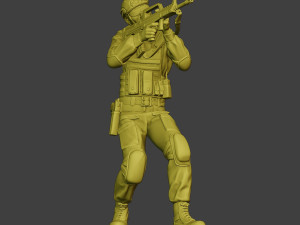 china actual special forces pap 0010 3D Print Model