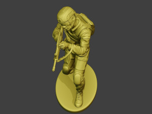 china actual special forces pap 0010 3D Print Model