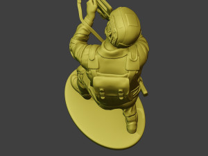 china actual special forces pap 0010 3D Print Model