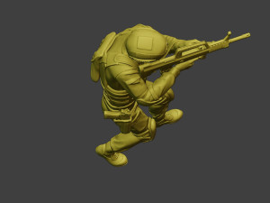 china actual special forces pap 0010 3D Print Model