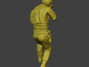 china actual special forces pap 0010 3D Print Model