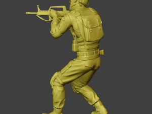 china actual special forces pap 0010 3D Print Model