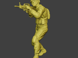 china actual special forces pap 0010 3D Print Model