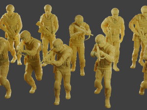 china actual special forces pap pack1 3D 打印模型