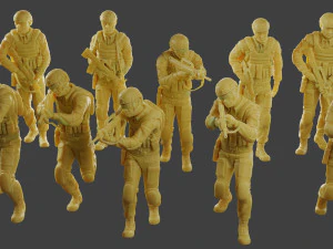 china actual special forces pap pack1 3D Print Model