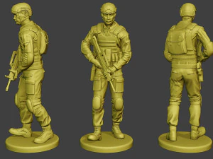 china actual special forces pap pack1 3D Print Model