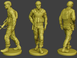 china actual special forces pap pack1 3D Print Model