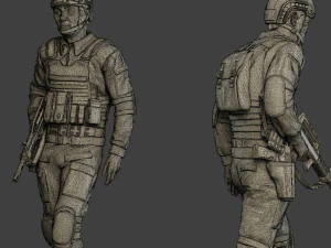 china actual special forces pap pack1 3D Print Model