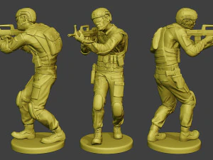 china actual special forces pap pack1 3D Print Model
