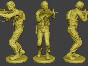 china actual special forces pap pack1 3D 打印模型