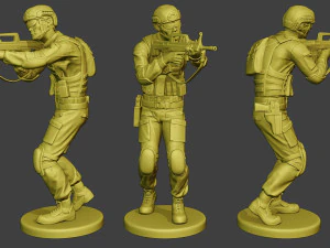 china actual special forces pap pack1 3D Print Model