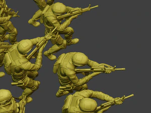 china actual special forces pap pack1 3D Print Model