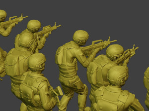 china actual special forces pap pack1 3D 打印模型