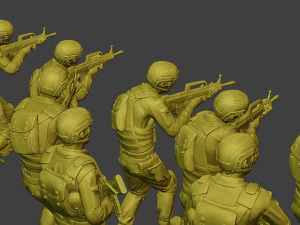 china actual special forces pap pack1 3D Print Model