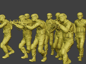 china actual special forces pap pack1 3D 打印模型