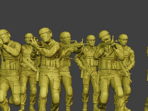 china actual special forces pap pack1 3D 打印模型