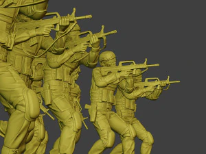 china actual special forces pap pack1 3D Print Model