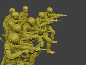 china actual special forces pap pack1 3D 打印模型