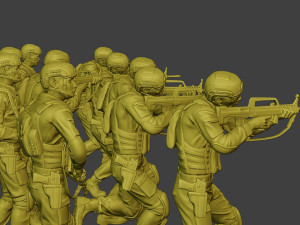 china actual special forces pap pack1 3D 打印模型