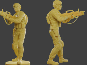 china actual special forces pap 0012 3D Baskı Modeli