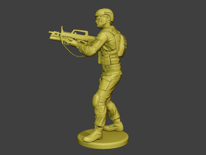 china actual special forces pap 0012 3D Baskı Modeli